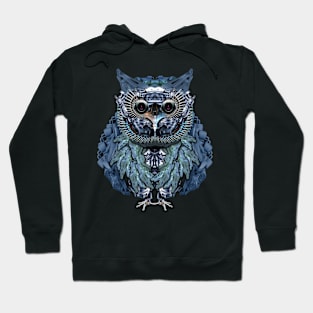 Metal Owl Hoodie